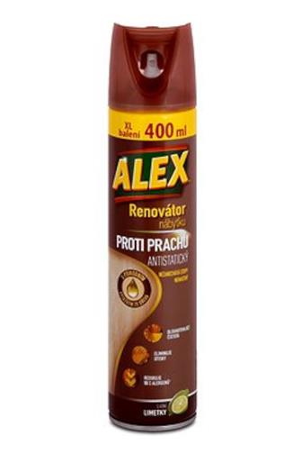 Alex spray Renovátor nábytku antistatik 400 ml