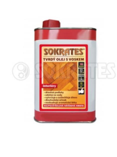 Sokrates tvrdý olej s voskem - interiér 0.6l