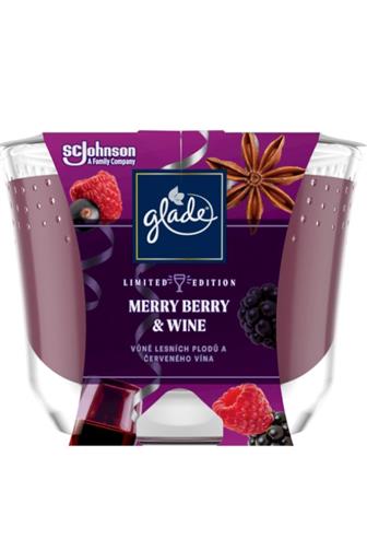 Glade svíčka Lesní plody a červené víno 224 g