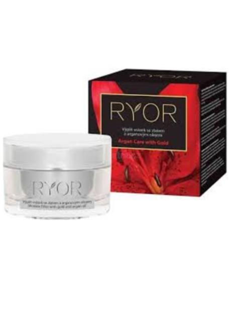 Ryor Argan Gold denní krém se zlatem a arg. olejem 50 ml