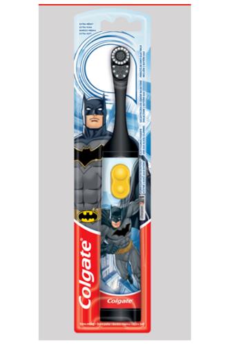 Colgate Batman dětský zubní kartáček bateriový extra soft