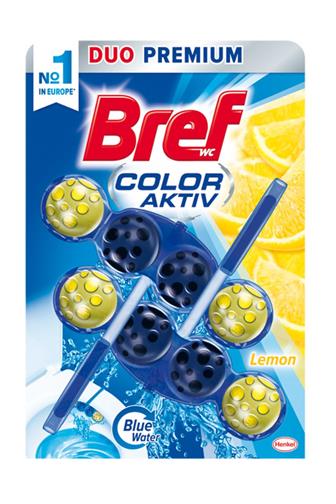 Bref blue aktiv Lemon (modrá voda) 2 x 50 g