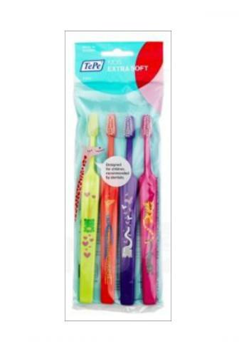 TePe Kids extra soft 3+1 dětský zubní kartáček