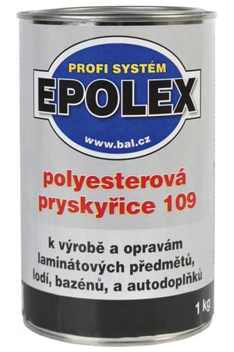 Epolex polyesterová pryskyřice 109 1kg+iniciátor 30g 