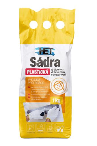 HET Sádra plastická 1 kg 