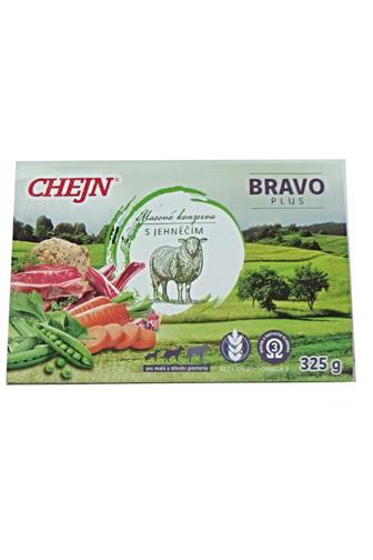 Chein Bravo Plus jehněčí kousky 325 g