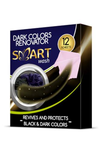 Smart ubrousky na oživení tmavé/černé barvy 12 ks