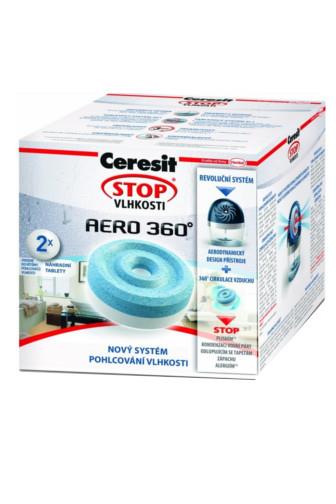 Ceresit Stop vlhkosti Aero 360 náhradní tablety 2 x 450g