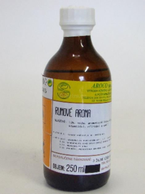 Aroma potravinářské aroma rumové 250 ml