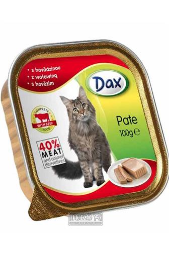 Dax Pate krmivo pro kočky hovězí maso 100 g