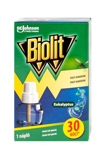 Biolit náhradní náplň do elektrického odpařovače Eukalyptus 30 nocí 21 ml