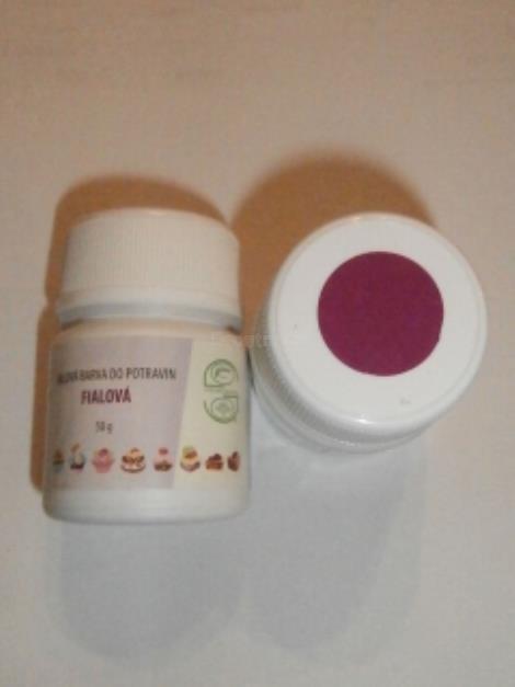 Aroco Aroma Gelová barva do potravin fialová 50g
