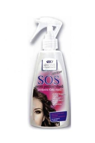 Bione Cosmetics SOS proti padání vlasů a na podporu růrtu pro ženy rozprašovač 200 ml