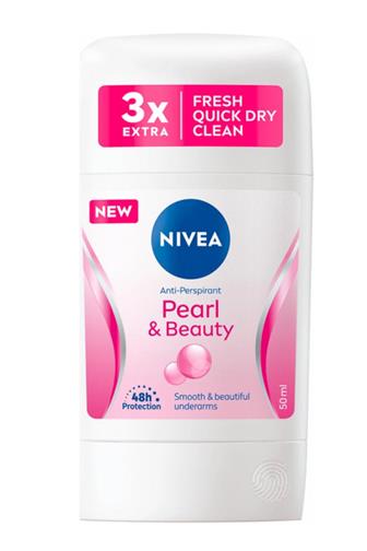 Nivea Pearl & Beauty deo stick antiperspirant 72h 50 ml