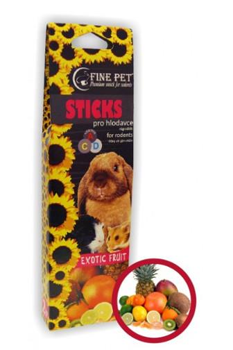 Fine Pet Sticks Exotic Fruit pro hlodavce 2 ks