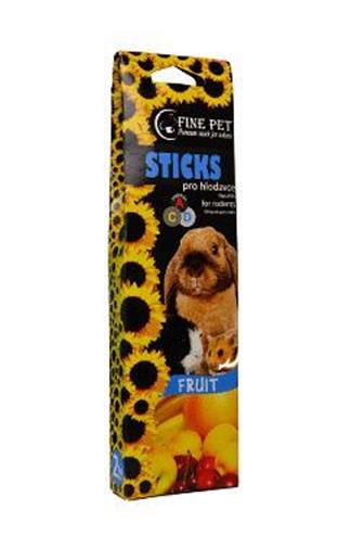 Fine Pet Sticks Fruit pro hlodavce 2 ks