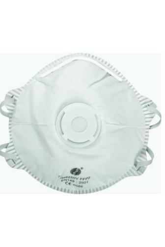 Respirátor hygienický s ventilkem 2ks FFP2+spona