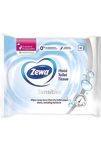 Zewa vlhčený toaletní papír Sensitive 42 ks