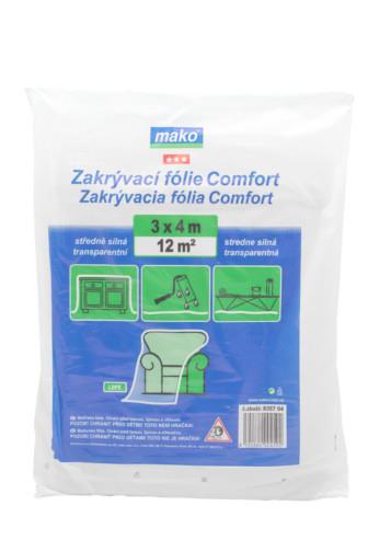 Mako  Folie zakrývací Comfort 3x4m 30my