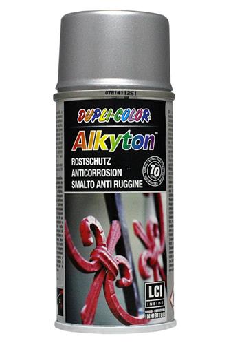 Alkyton Ral 9006 stříbrný lesk sprej prevence koroze 150 ml