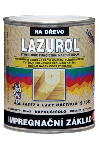 Lazurol S 1033 Impregnační základní nátěr 0,75 l