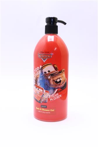 Disney Cars 2v1 sg & koupel.pěna fruity pumpa 1l