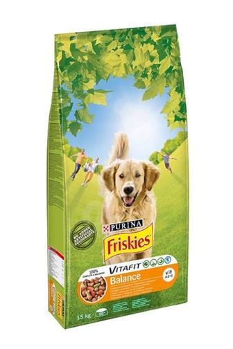 Friskies Dog Balance drůbež zelenina 15 kg