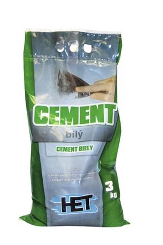 HET Cement bílý 3 kg 