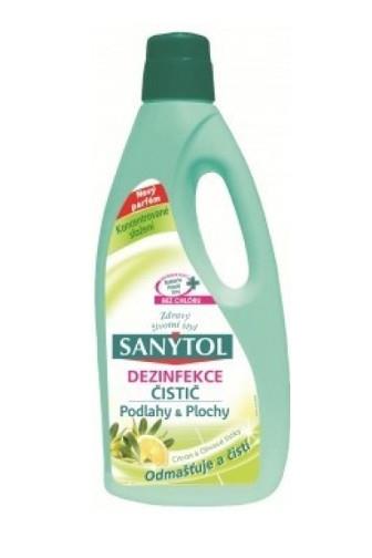 Sanytol Dezinfekce čistič podlahy & plochy citron/oliva 1l