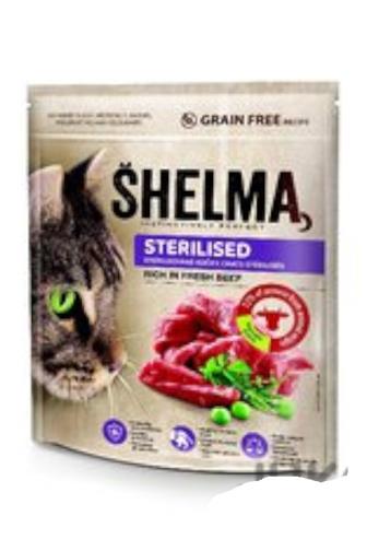 Shelma krmivo pro kastrované kočky s hovězím 750 g