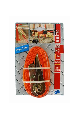 Upínací popruh s ráčnou Profi 25 mm x 5 m 500 kg