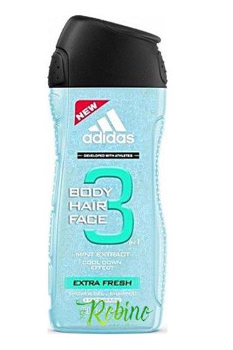 Adidas 3v1 Extra Fresh sprchový gel 250 ml