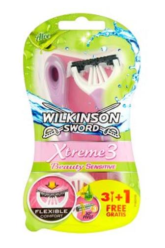Wilkinson Sword Xtreme3 Beauty Sensitive holítka 3+1