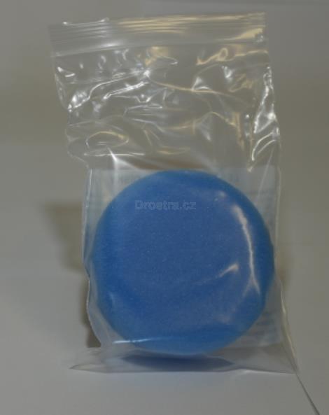 Body leštící a brusný PU 75mmx25mm modrý střední