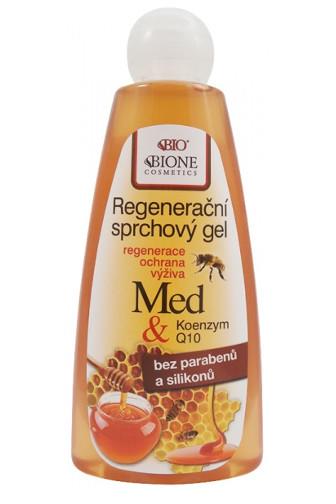 Bione Cosmetics Sprchový gel regenerační med+koenzym Q10 260ml
