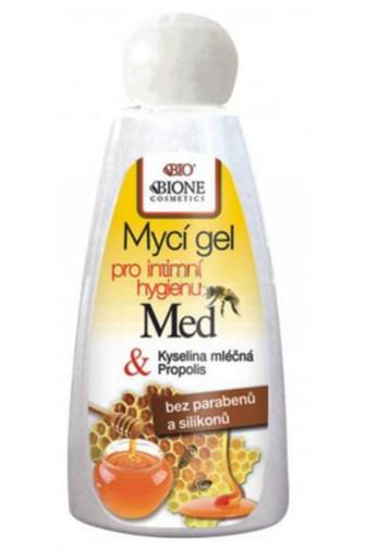 Bione Cosmetics Bio Med & Propolis Mycí gel pro intimní hygienu 260 ml