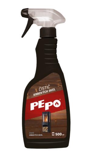 PE-PO čistič krbových skel 500 ml