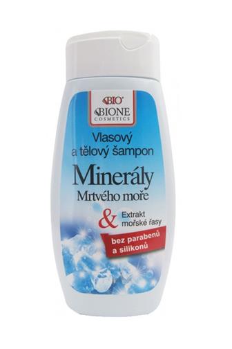 Bione Cosmetics BIO Aqua+minerály šampón z Mrtvého moře 260ml