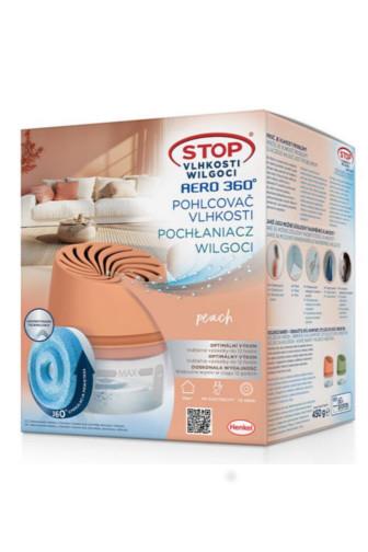 Ceresit Stop vlhkosti Aero 360 Peach + náhradní tableta 1 x 450 g