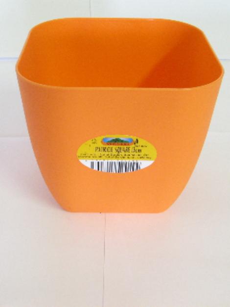 Obal Patricia Square 21cm oranžový