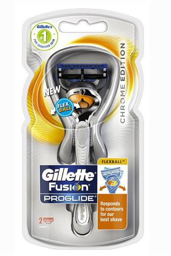 Gillette Fusion Proglide Flexball strojek + 2 náhradní hlavice