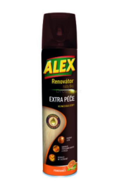 Alex Renovátor nábytku extra péče spray 400 ml