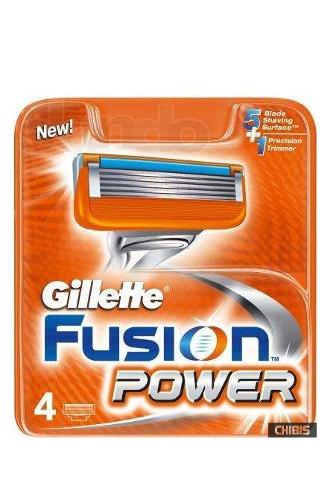 Gillette Fusion5 Power náhradní hlavice 4 ks 