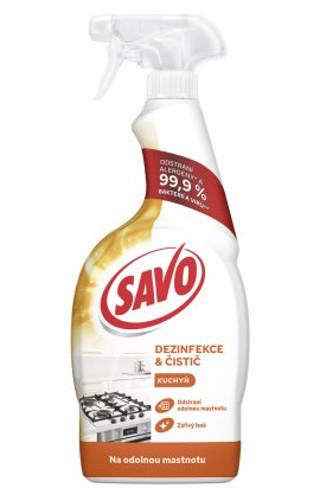 Savo Kuchyně Dezinfekce bez chloru odmašťovač sprej 700 ml