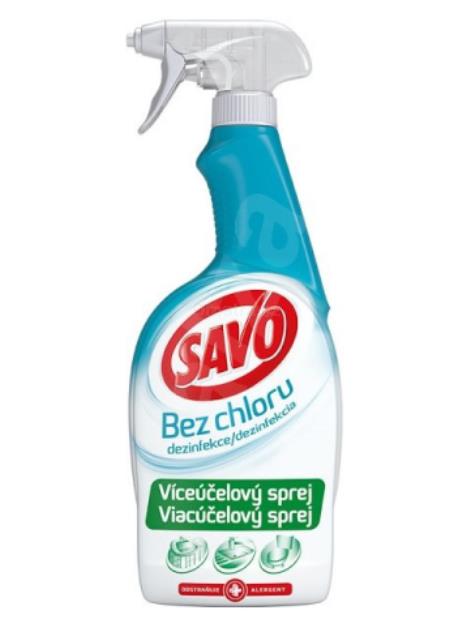 Savo Bez Chloru víceúčelový sprej 700 ml