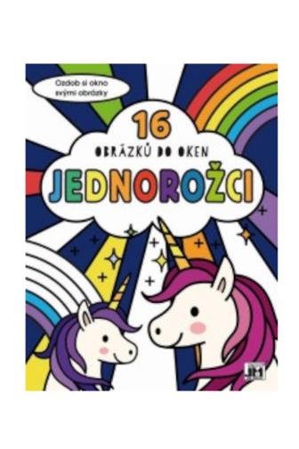 Omalovánky do oken Jednorožci A4