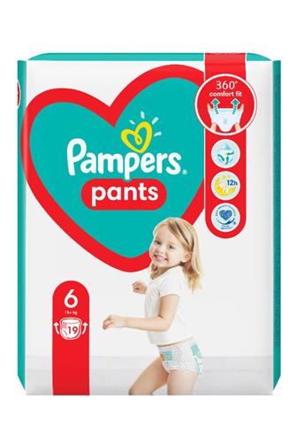Pampers Pants kalhotky 6 14 -19 kg 48 ks  