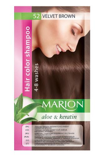 Marion tónovací šampon 52 sametově hnědá
