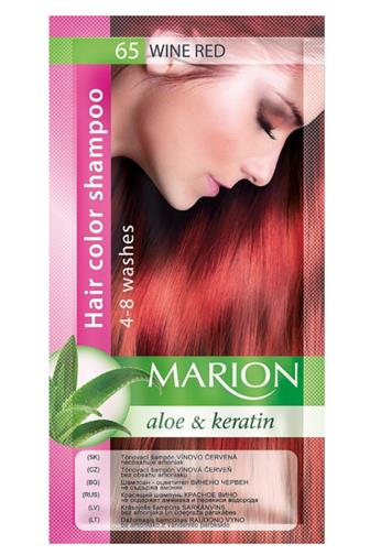 Marion tónovací šampon 65 vínová červená