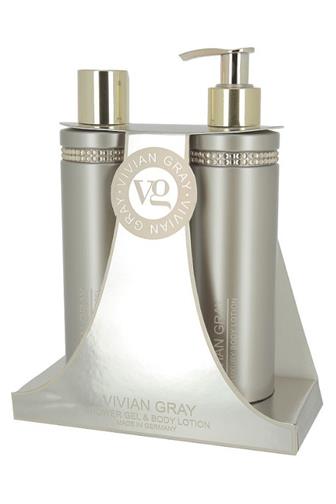 Vivian Gray Brown Crystal tělové mléko +sprchový gel 2 x 250 ml
